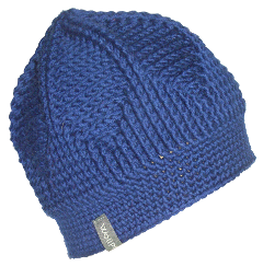 M�tze Gotik, blau